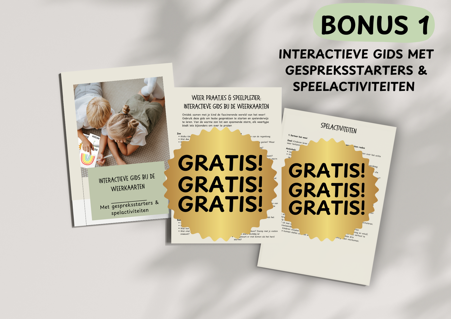13 Printbare Weerkaarten voor Kinderen